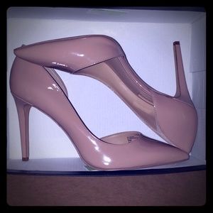 Nude Pointy Toe Heels